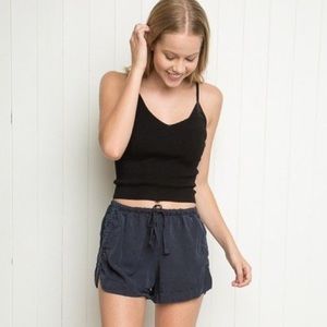Brandy Melville Navy blue Eve Shorts
